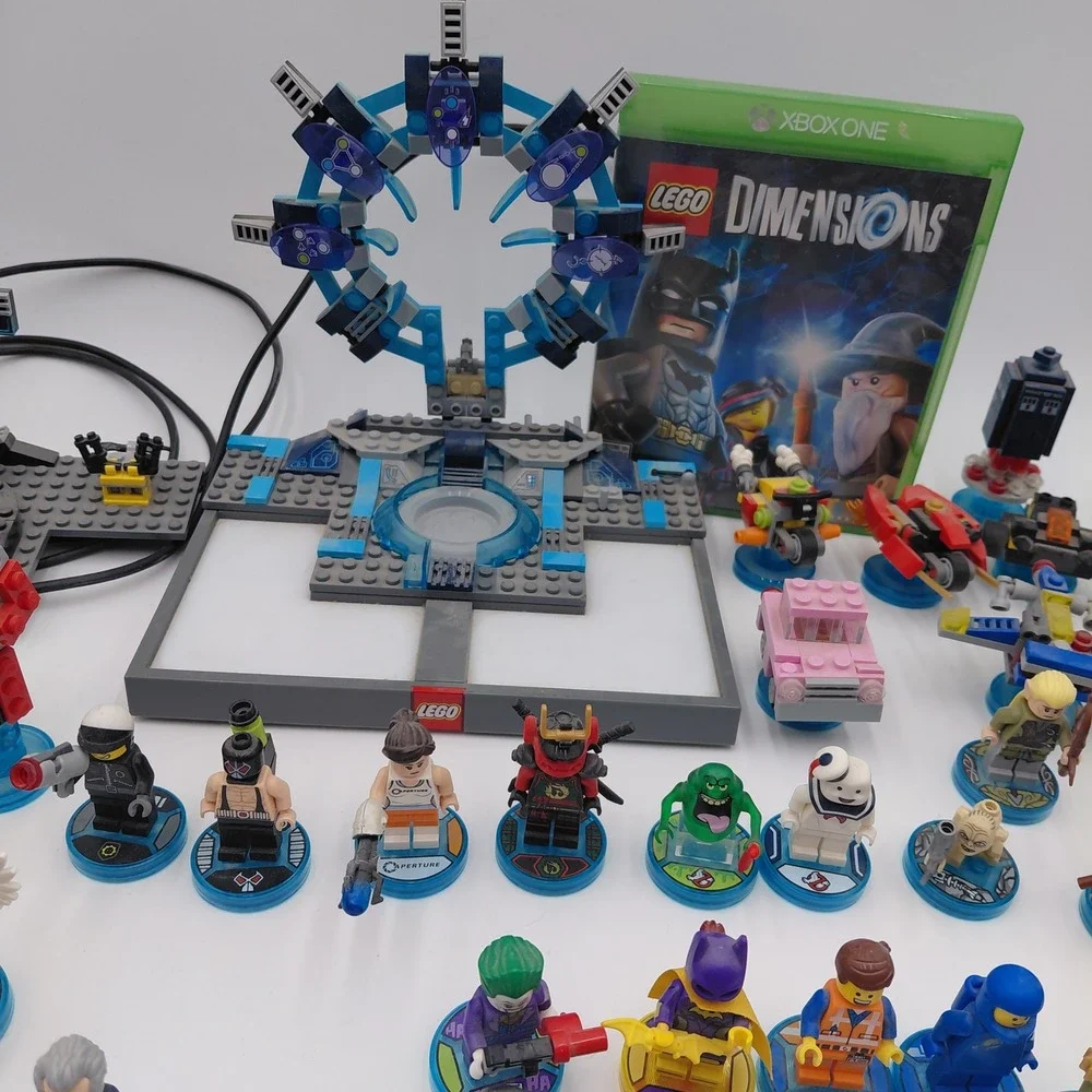 Lego Dimensions Xbox One Huge Lot 50 Characters 46 Vehicles Portal Base Game Pcs